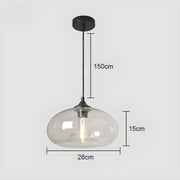 Wickham Form Glass Pendant Light — gallery image 15