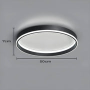 Willoughby Form Aluminum Ceiling Light — gallery image 17