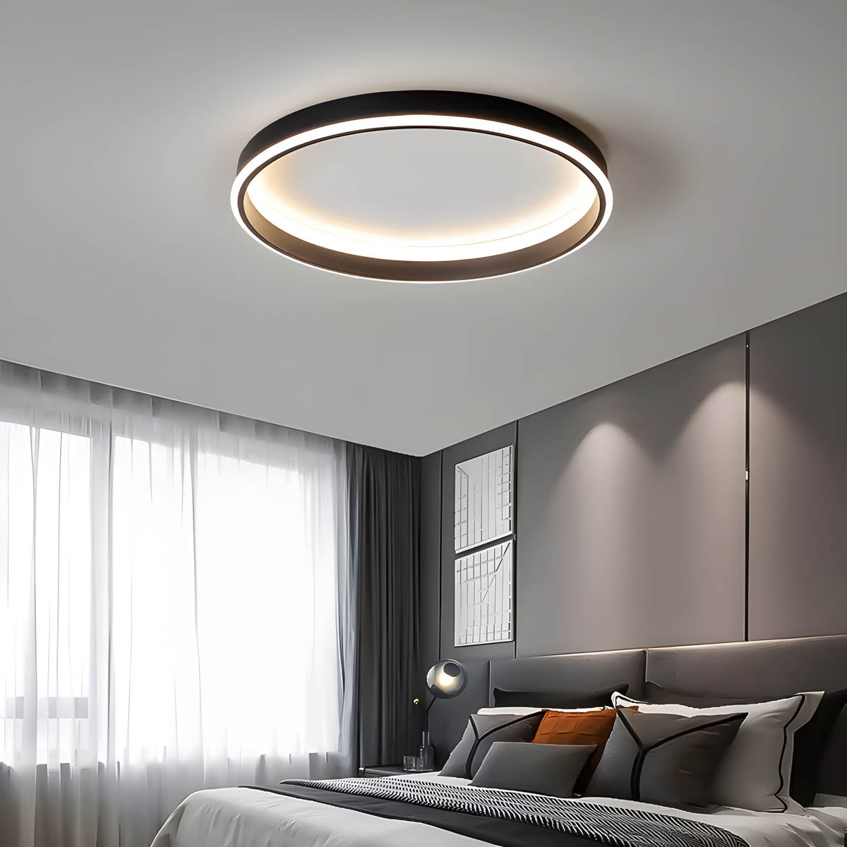 Willoughby Form Aluminum Ceiling Light — gallery image 2