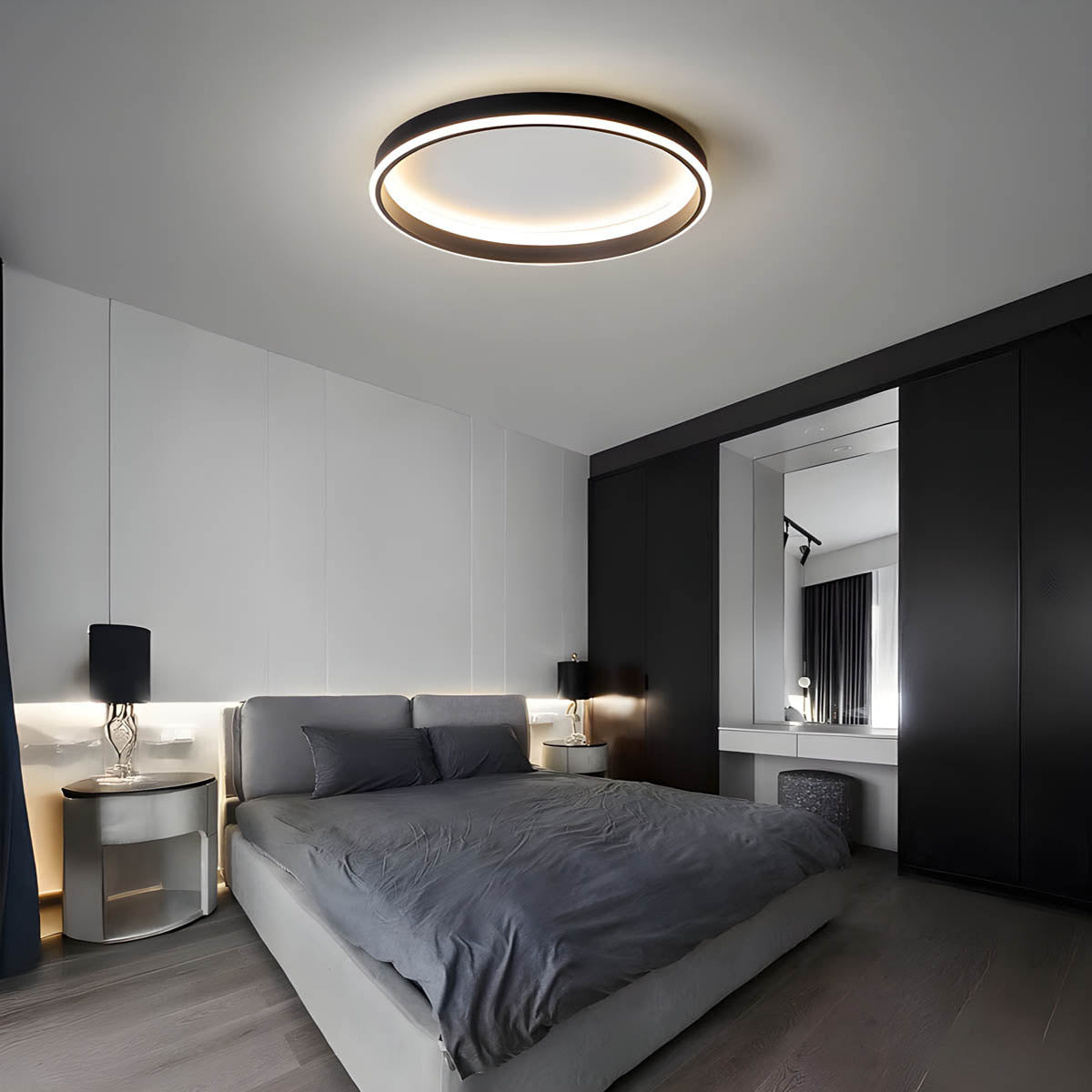 Willoughby Form Aluminum Ceiling Light — gallery image 6