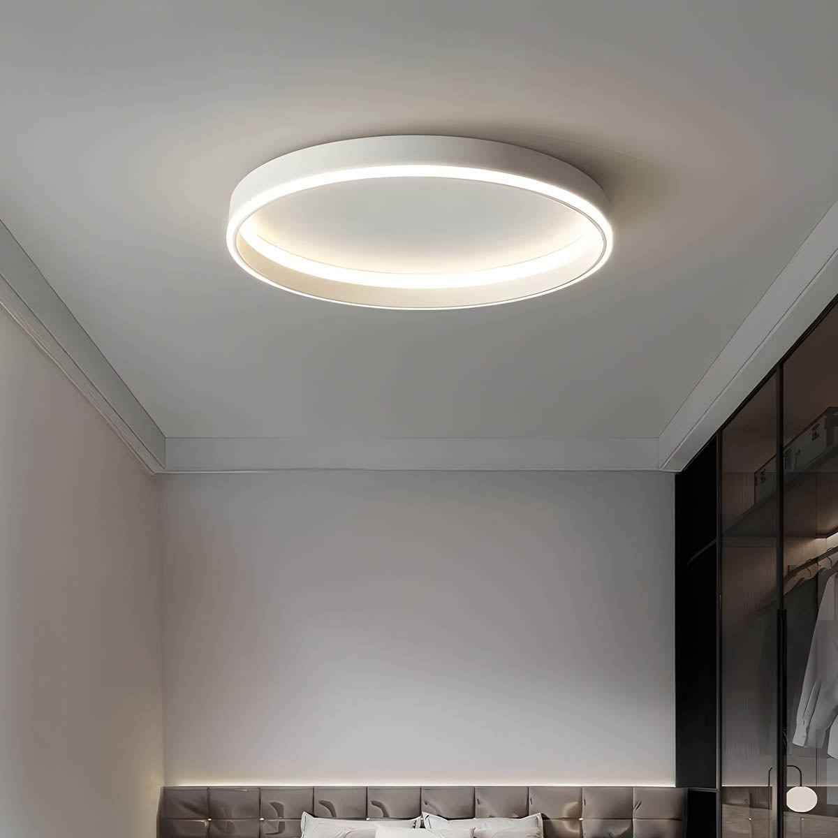 Willoughby Form Aluminum Ceiling Light — gallery image 11