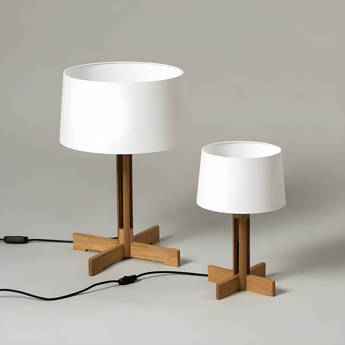 Fairford Form Wood Floor Lamp — gallery image 9