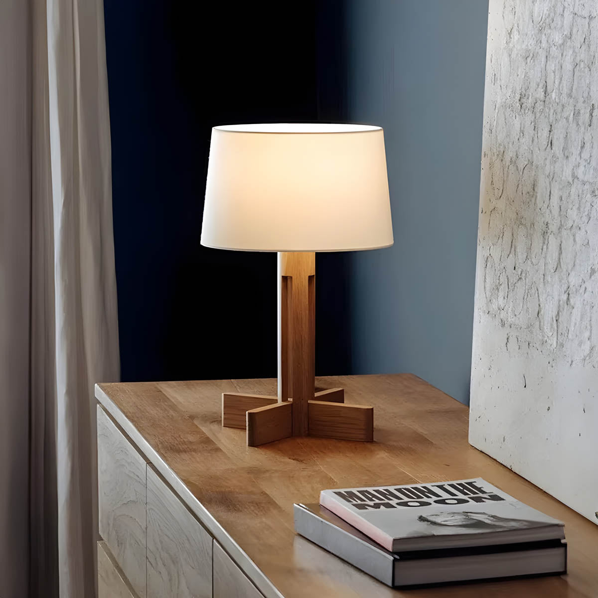 Fairford Form Wood Floor Lamp — gallery image 5