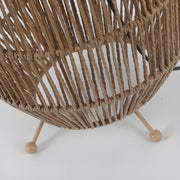 Acorn Form Rattan Floor Lamp — gallery image 21