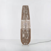 Acorn Form Rattan Floor Lamp — gallery image 18