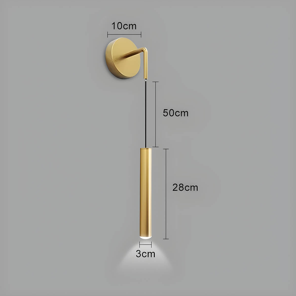 Eversley Form Aluminum Wall Sconce — gallery image 13
