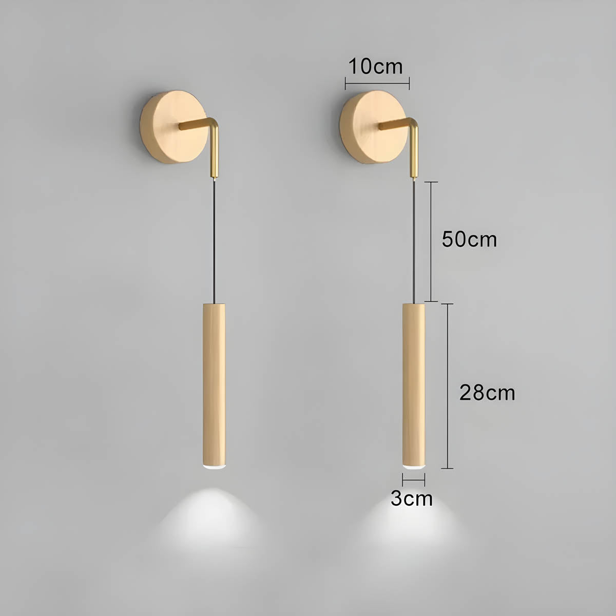Eversley Form Aluminum Wall Sconce — gallery image 17