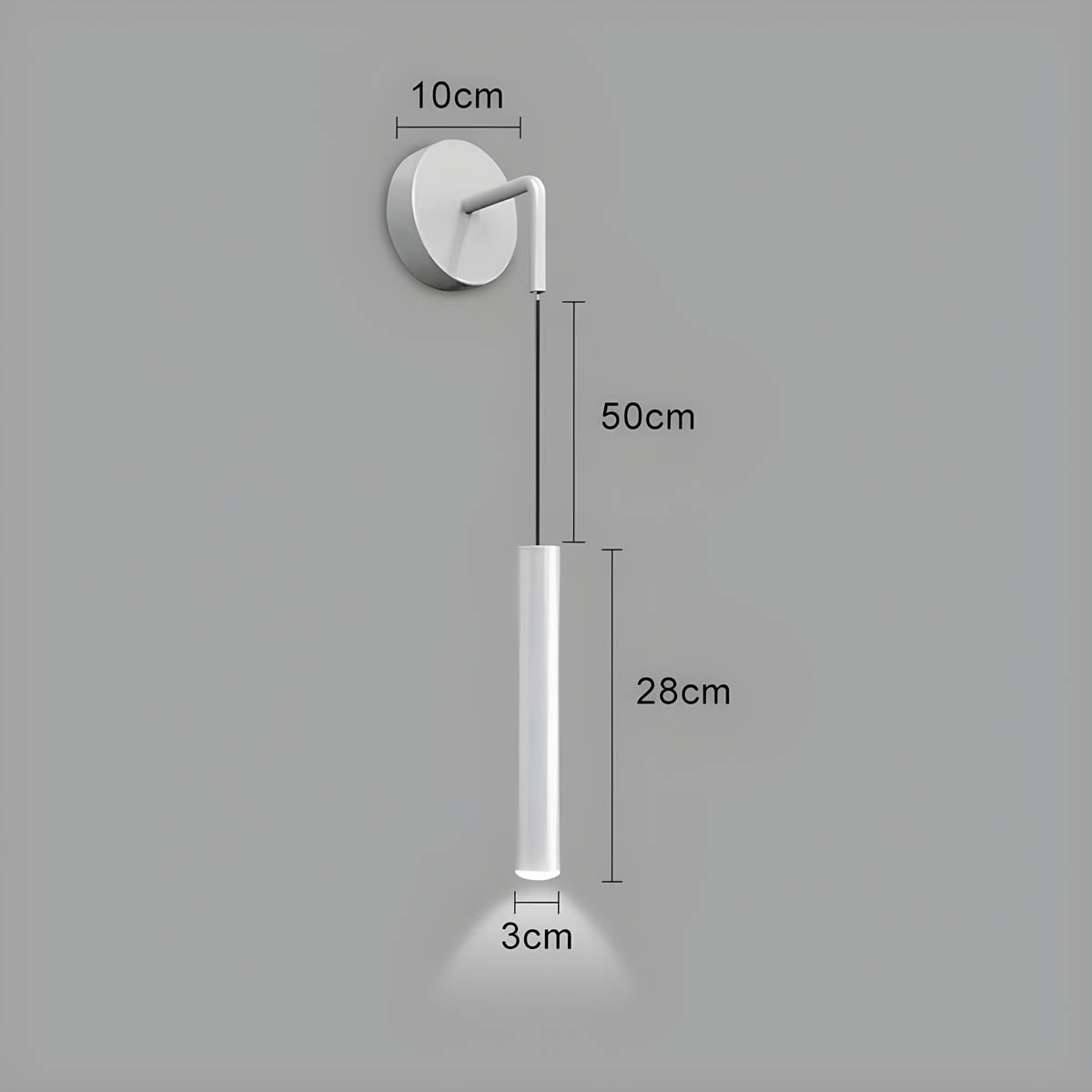 Eversley Form Aluminum Wall Sconce — gallery image 14