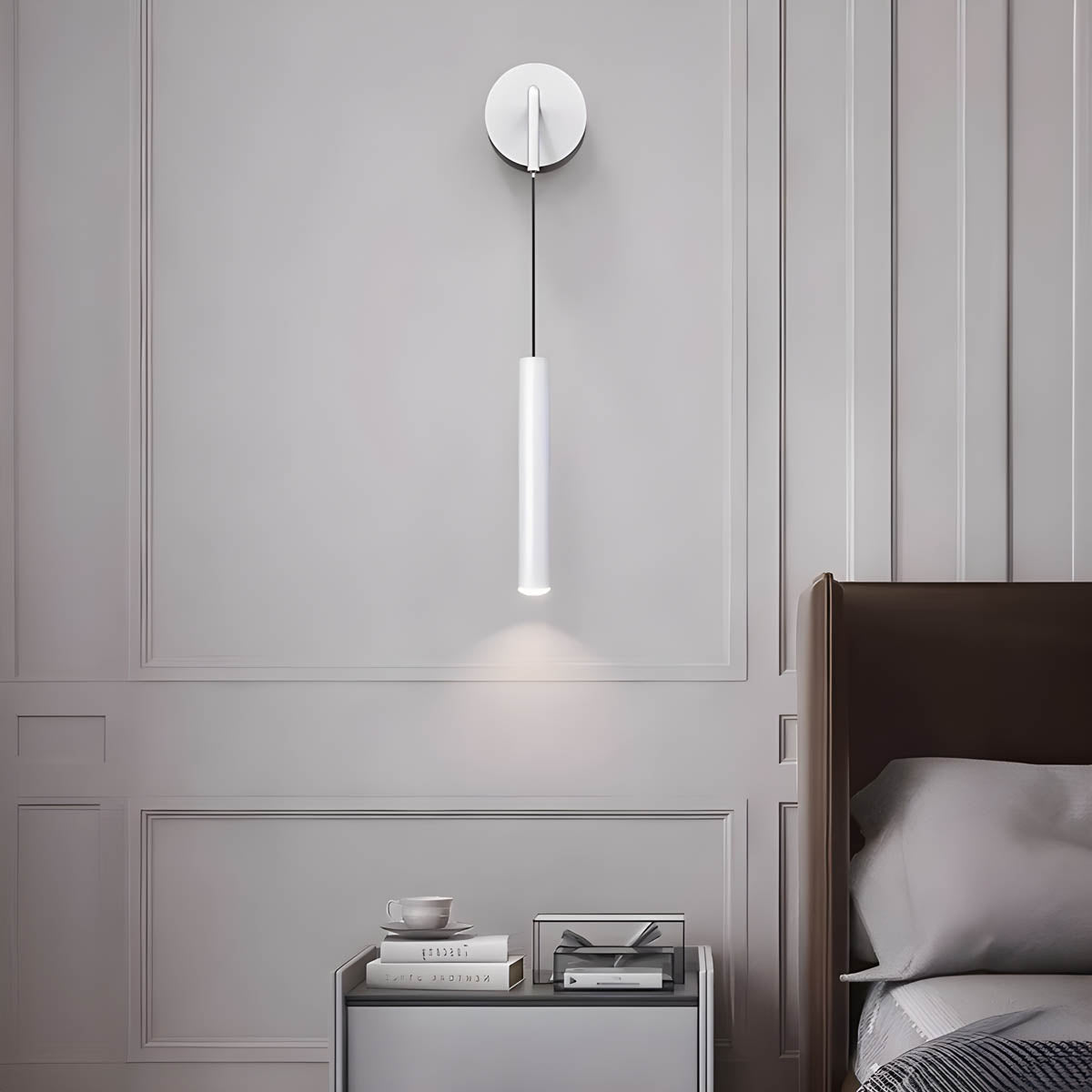 Eversley Form Aluminum Wall Sconce — gallery image 9
