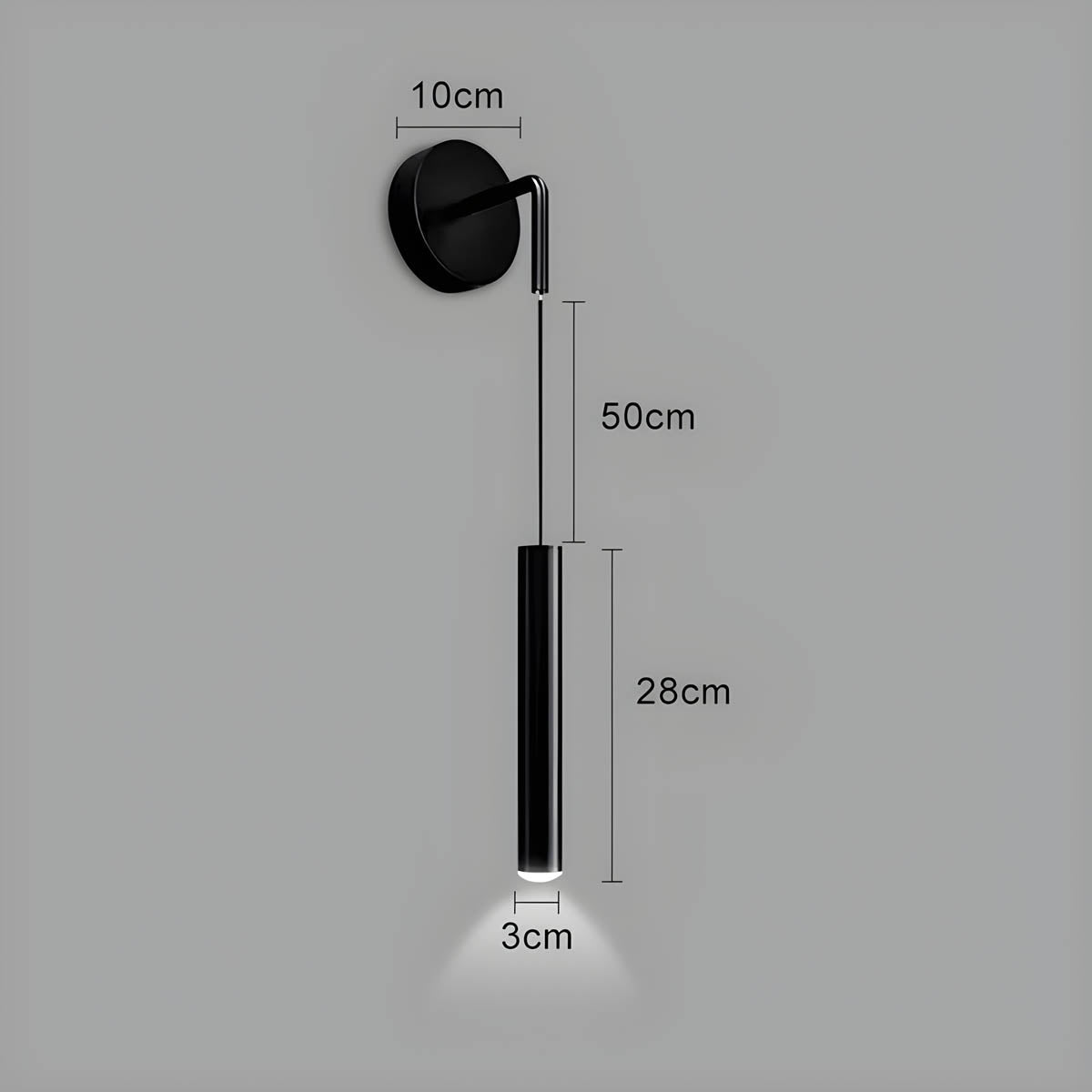 Eversley Form Aluminum Wall Sconce — gallery image 12
