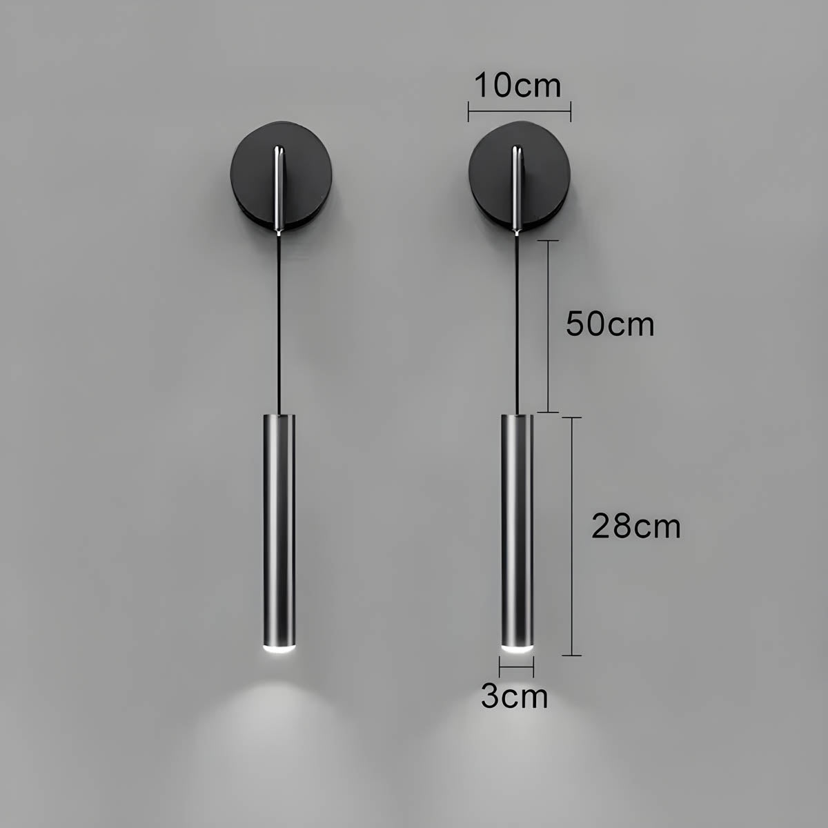 Eversley Form Aluminum Wall Sconce — gallery image 15