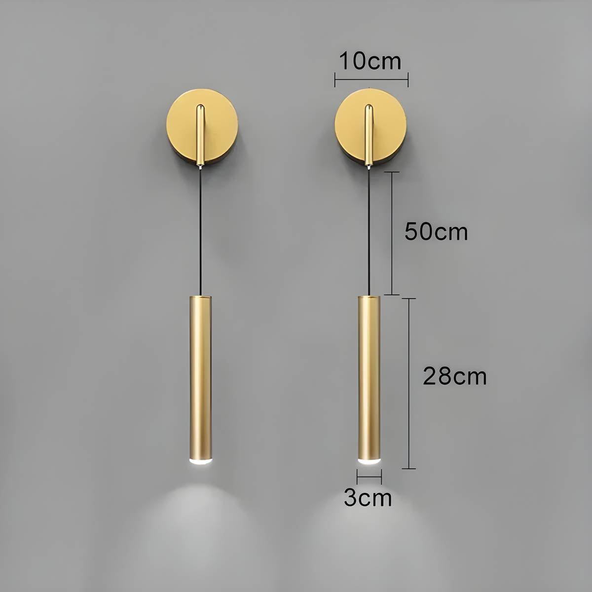 Eversley Form Aluminum Wall Sconce — gallery image 16