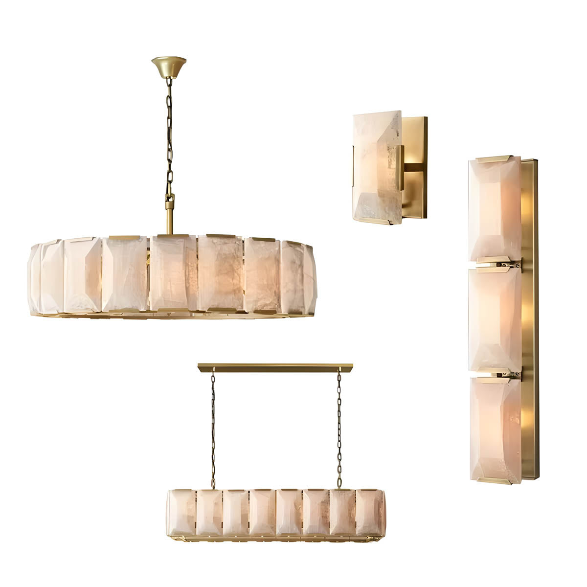 Elmsford Form Crystal Chandelier — gallery image 13