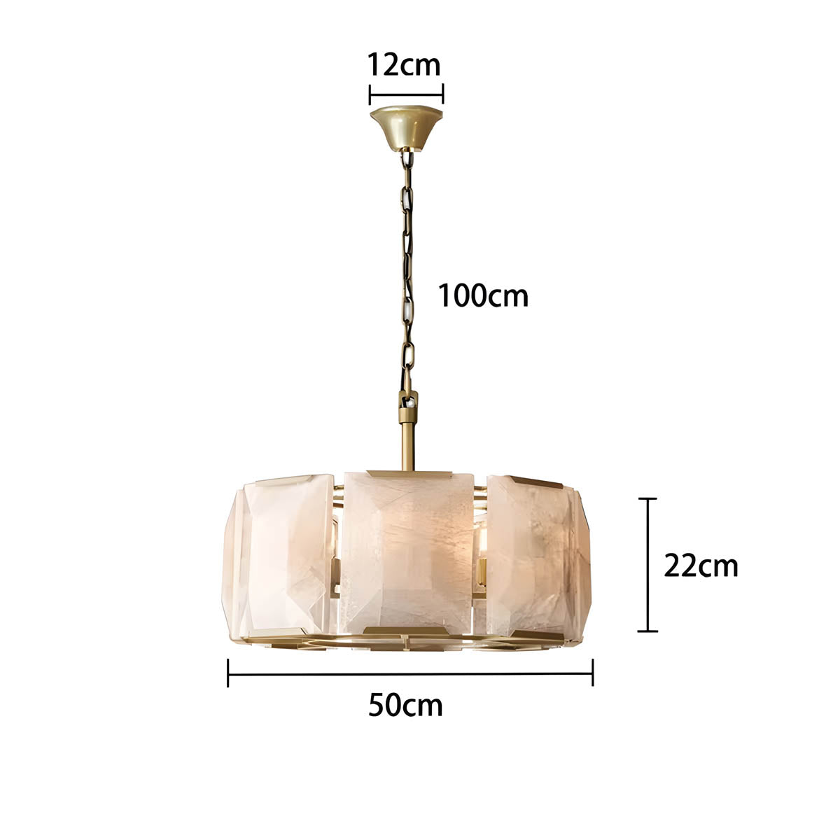Elmsford Form Crystal Chandelier — gallery image 16