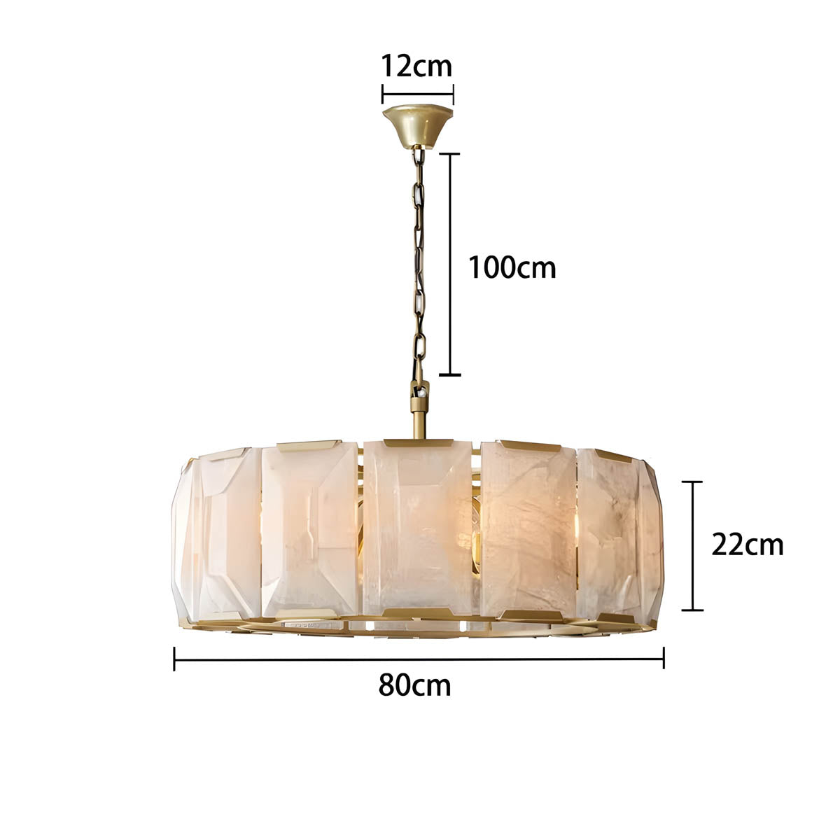 Elmsford Form Crystal Chandelier — gallery image 17