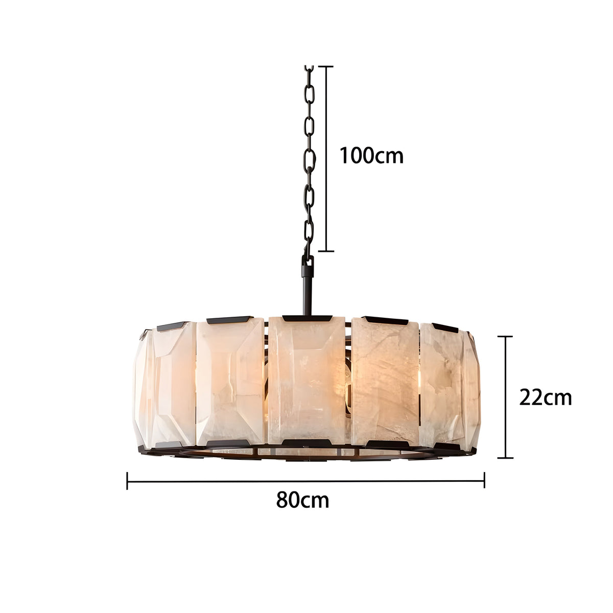 Elmsford Form Crystal Chandelier — gallery image 27