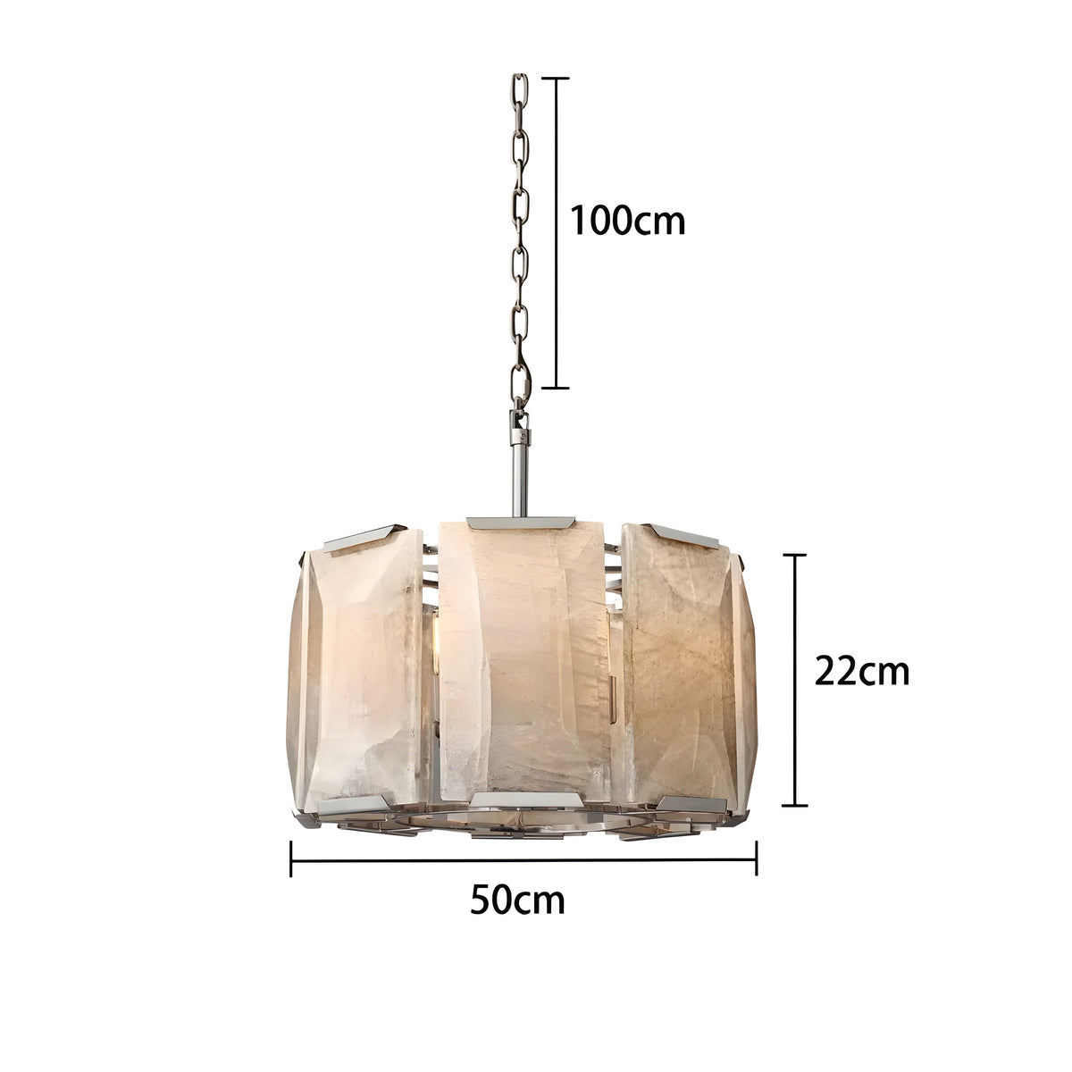 Elmsford Form Crystal Chandelier — gallery image 35