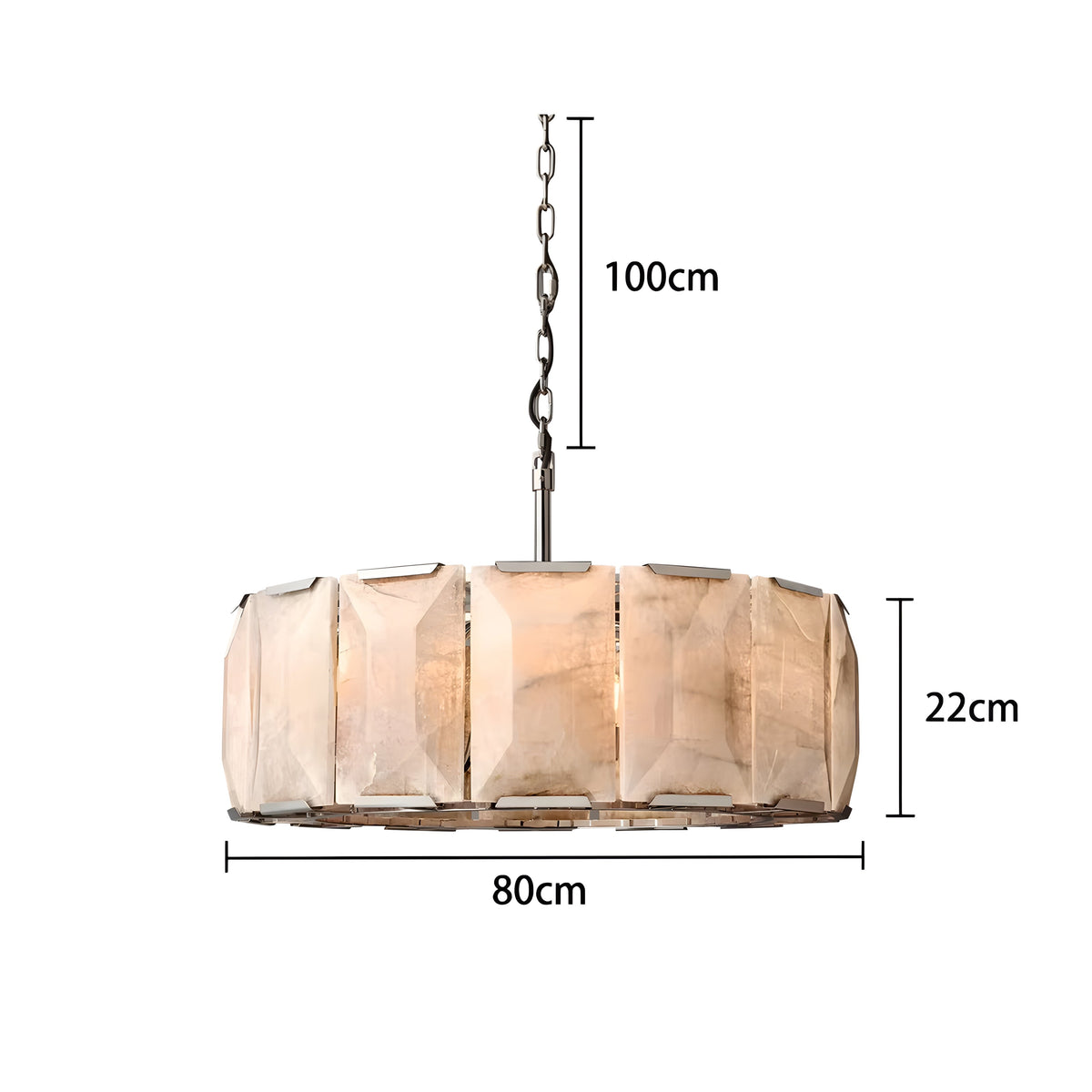 Elmsford Form Crystal Chandelier — gallery image 36