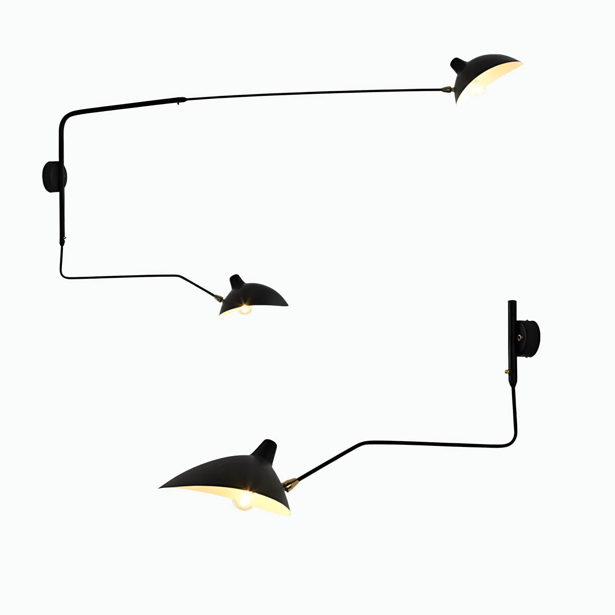 Foxglove Form Iron Wall Sconce — gallery image 14