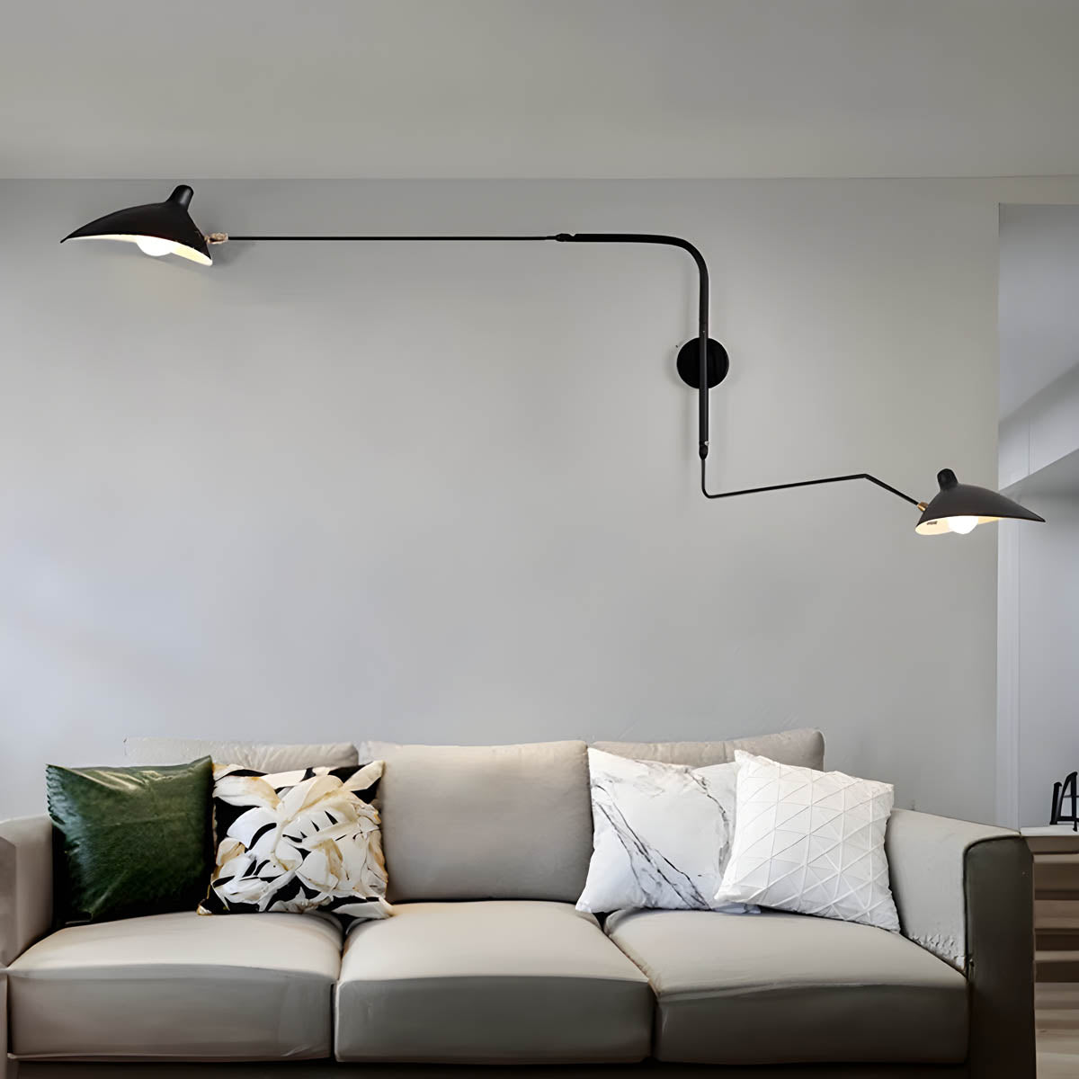 Foxglove Form Iron Wall Sconce — gallery image 5