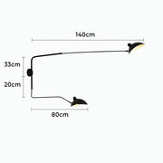 Foxglove Form Iron Wall Sconce — gallery image 16