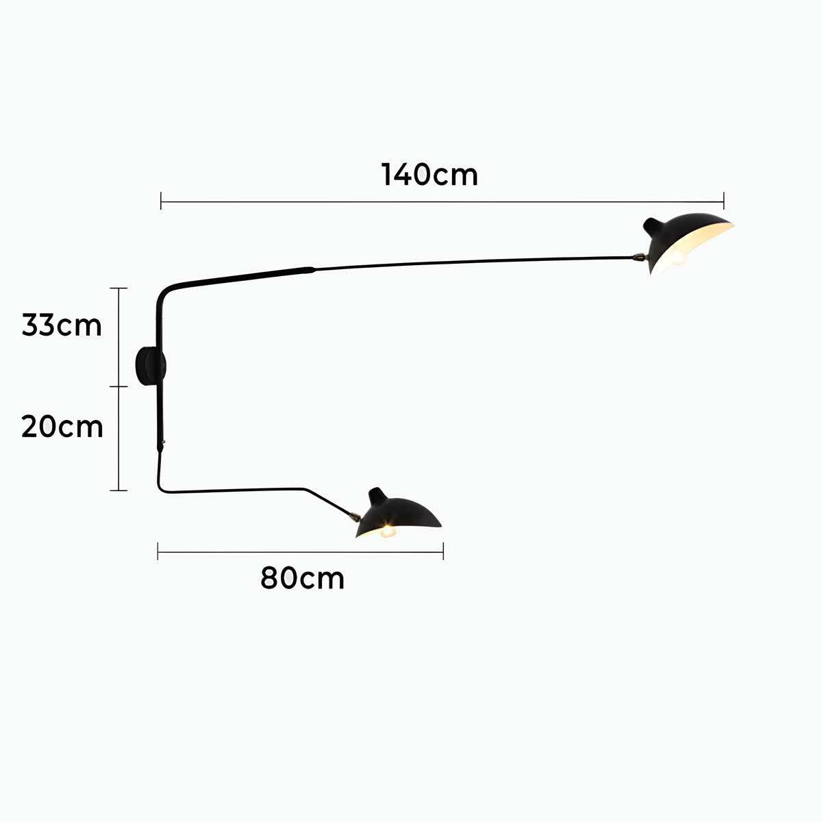 Foxglove Form Iron Wall Sconce — gallery image 16