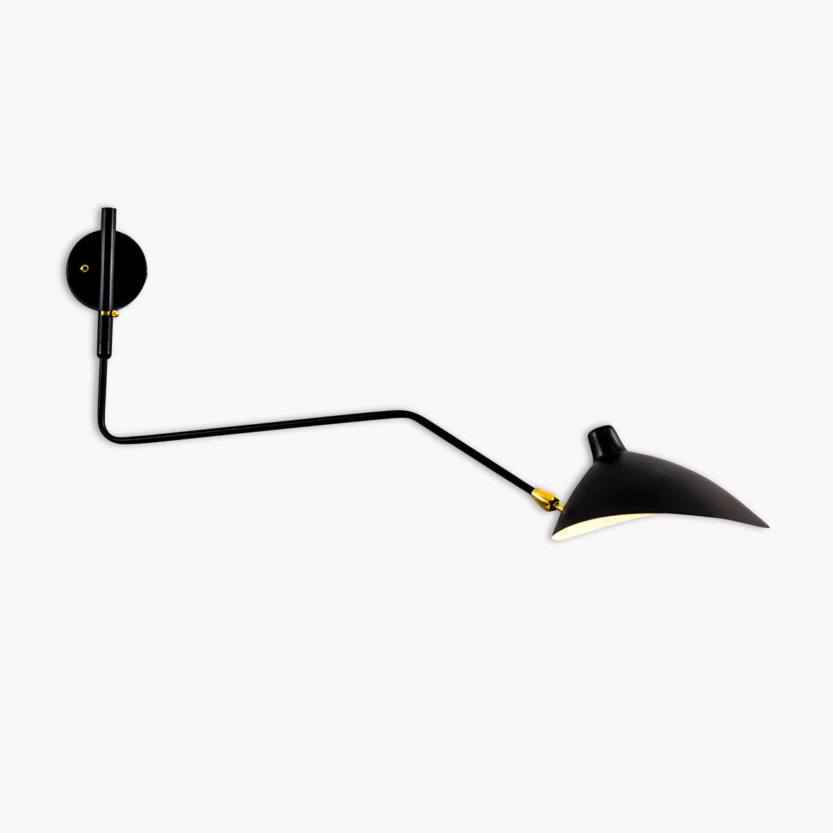 Foxglove Form Iron Wall Sconce — gallery image 1