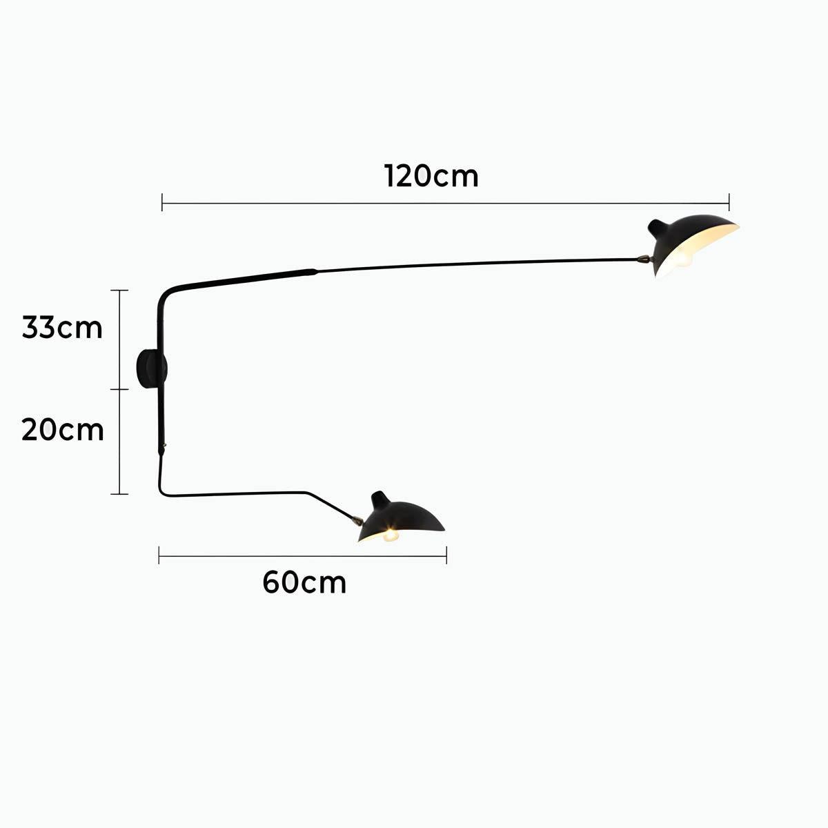 Foxglove Form Iron Wall Sconce — gallery image 18