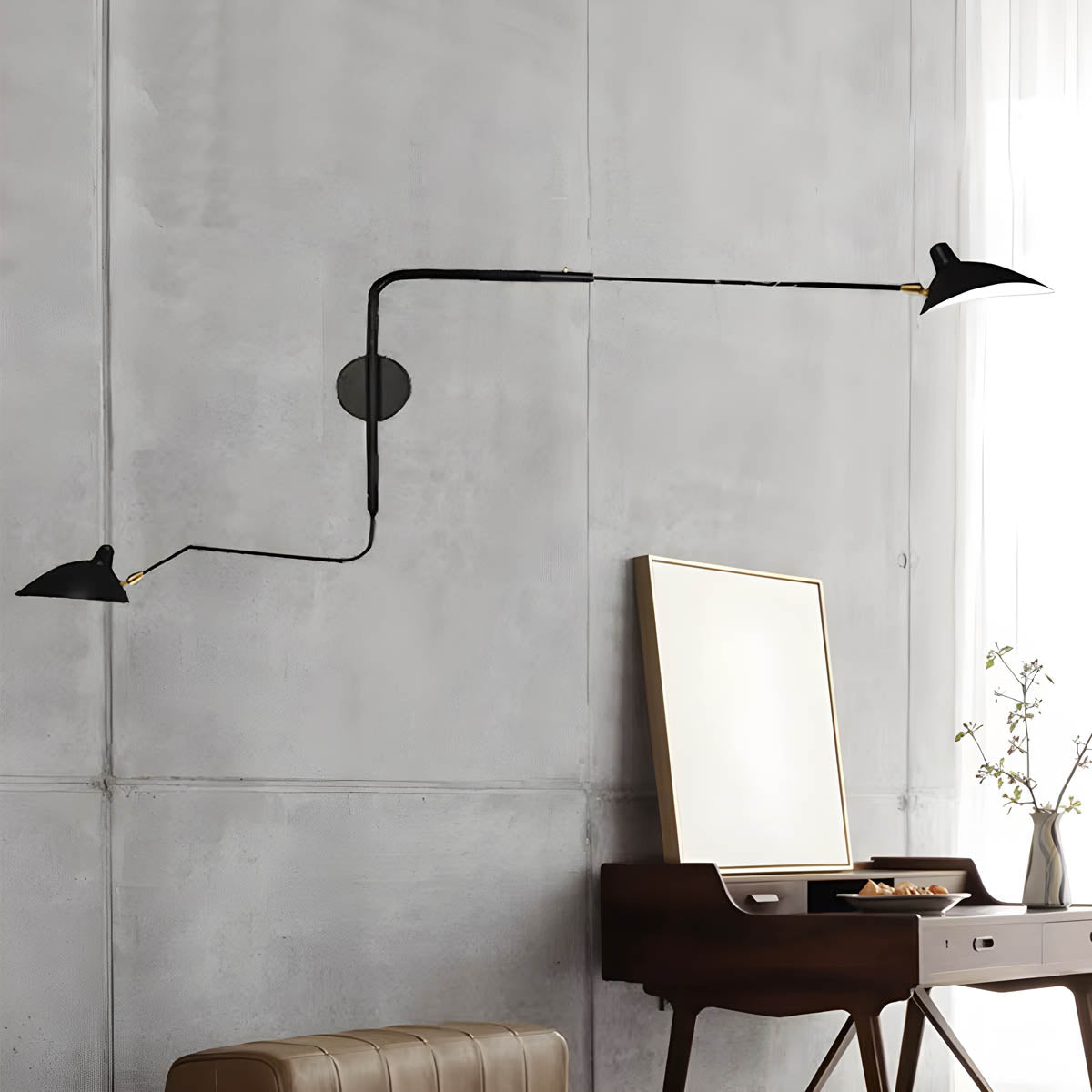 Foxglove Form Iron Wall Sconce — gallery image 6