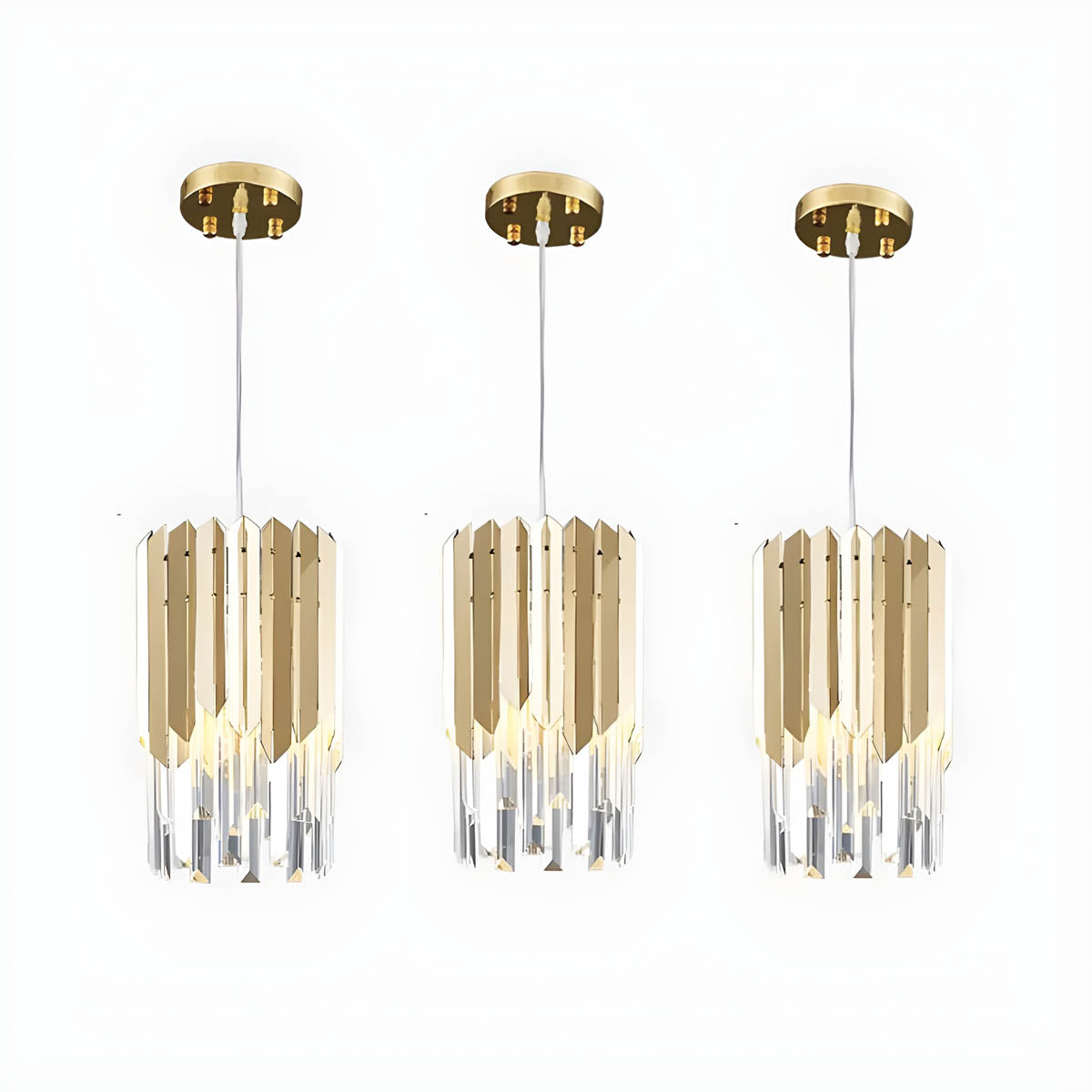 Blackthorn Form Crystal Pendant Light — gallery image 16