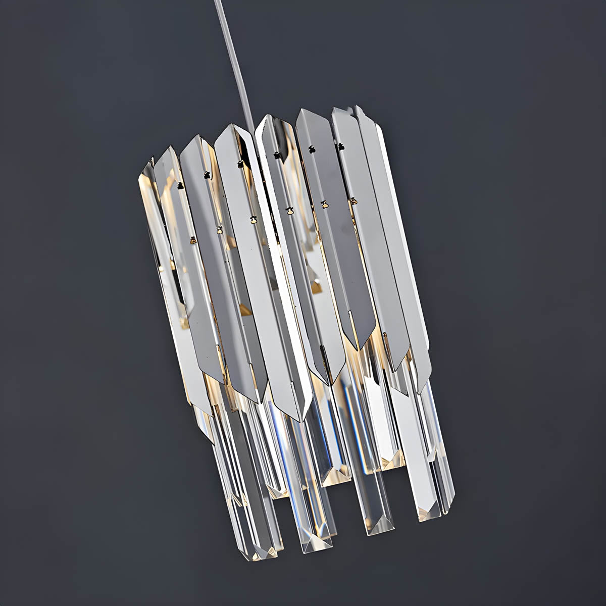 Blackthorn Form Crystal Pendant Light — gallery image 15