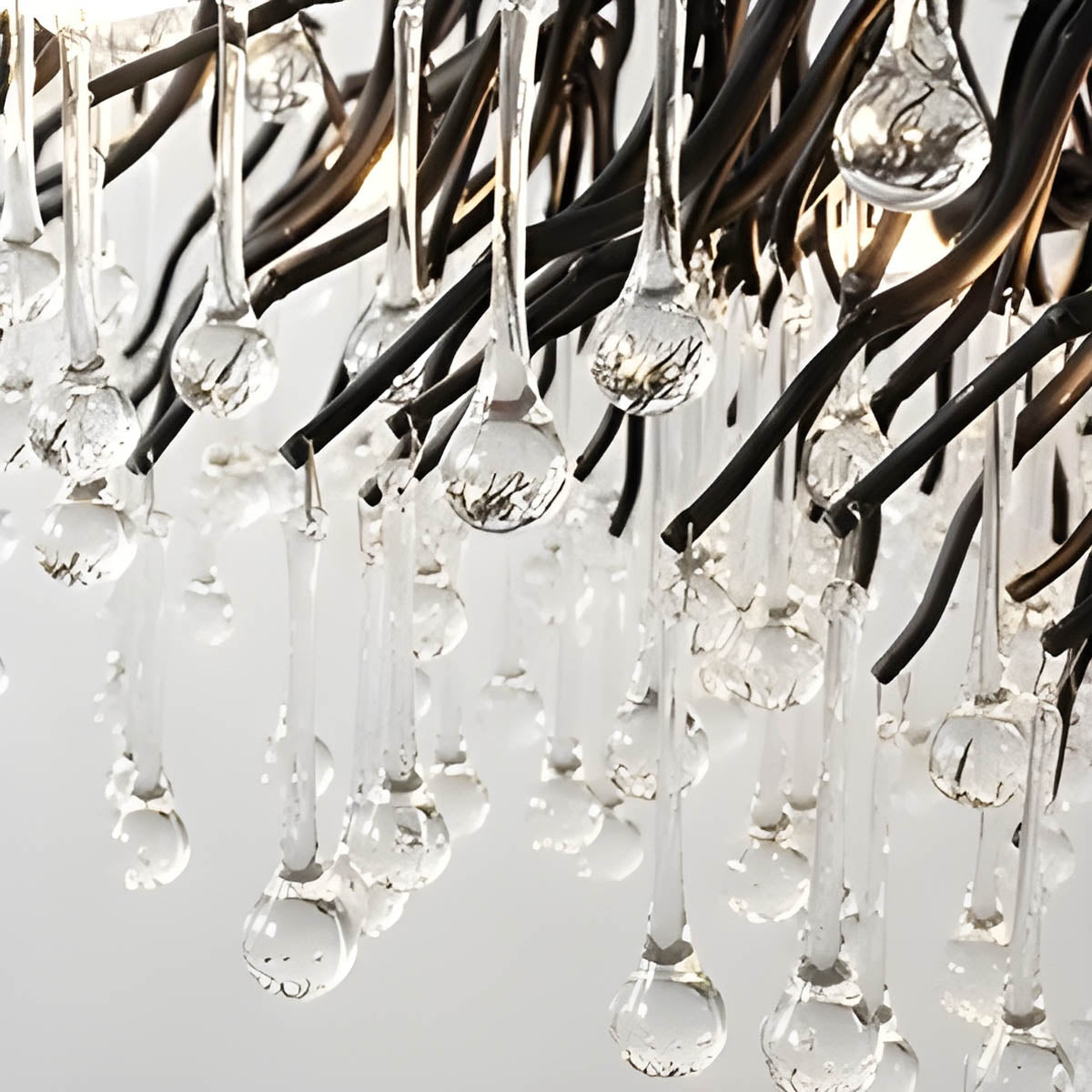 Larchwood Form Crystal Chandelier — gallery image 10