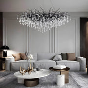 Larchwood Form Crystal Chandelier — gallery image 4