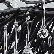 Larchwood Form Crystal Chandelier — gallery image 9