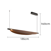 Mapledale Form Wood Pendant Light — gallery image 19