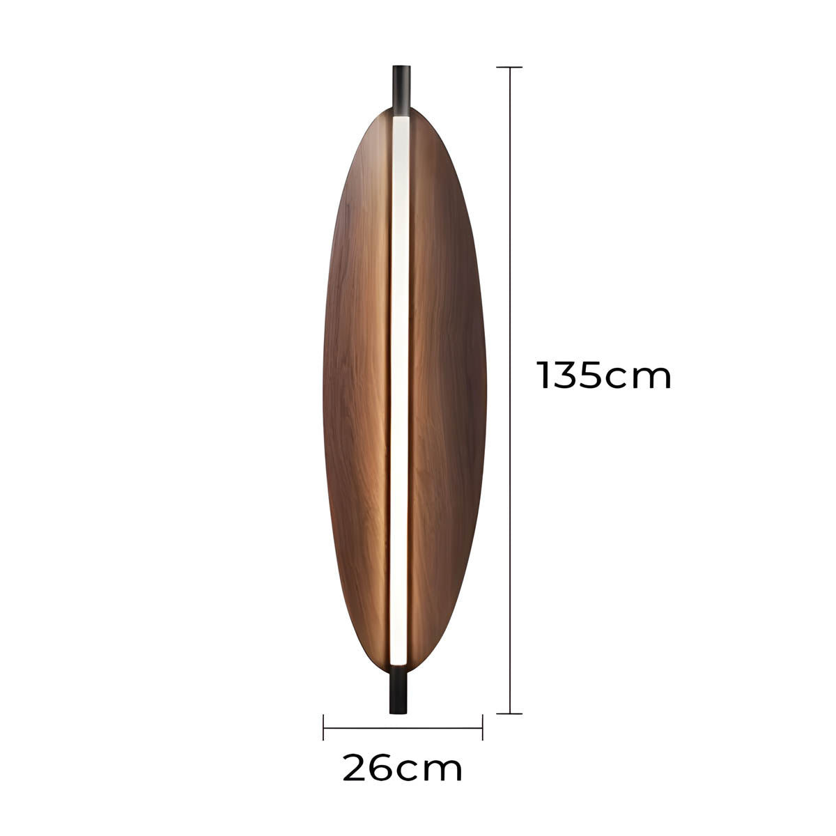 Mapledale Form Wood Pendant Light — gallery image 14