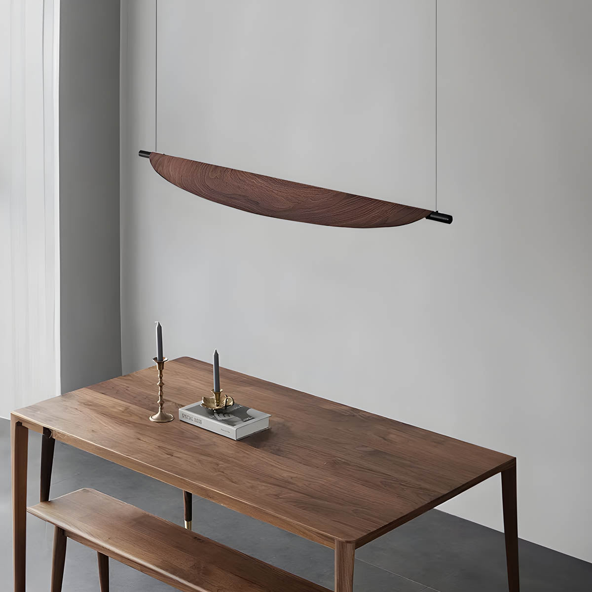 Mapledale Form Wood Pendant Light — gallery image 7