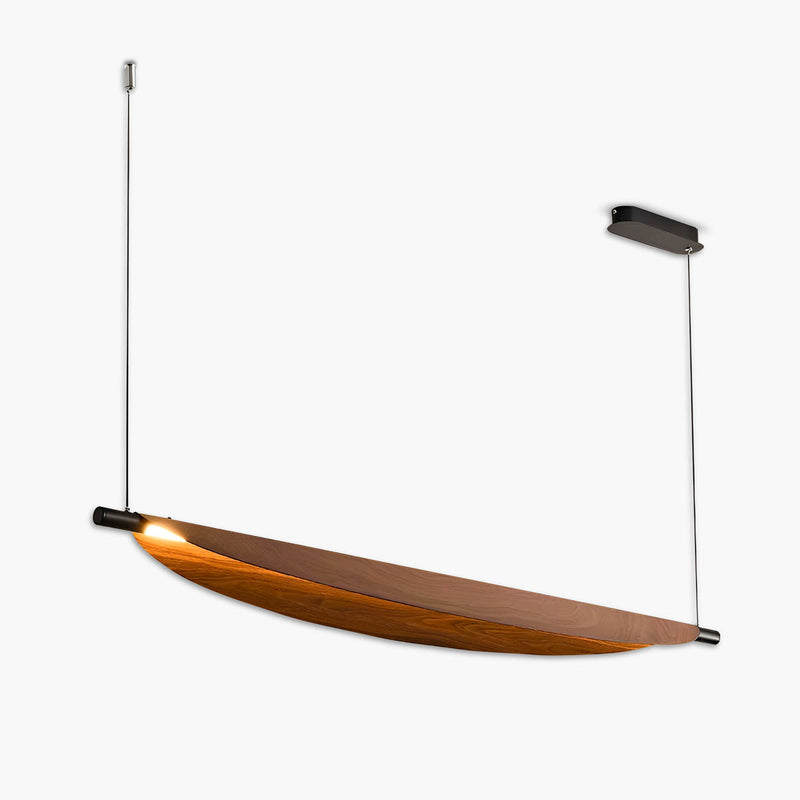 Mapledale Form Wood Pendant Light — gallery image 1
