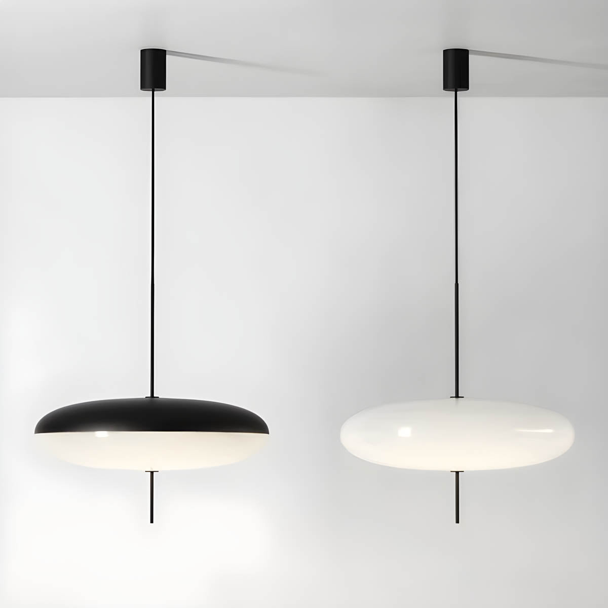 Pemberley Form Acrylic Pendant Light — gallery image 9