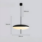 Pemberley Form Acrylic Pendant Light — gallery image 12