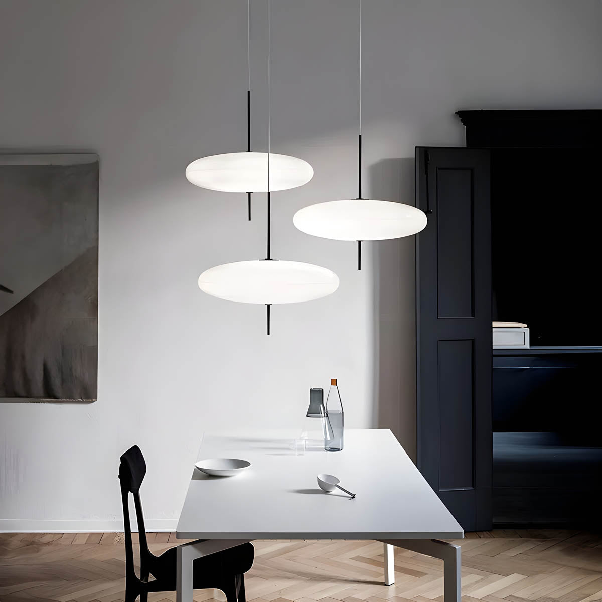 Pemberley Form Acrylic Pendant Light — gallery image 3