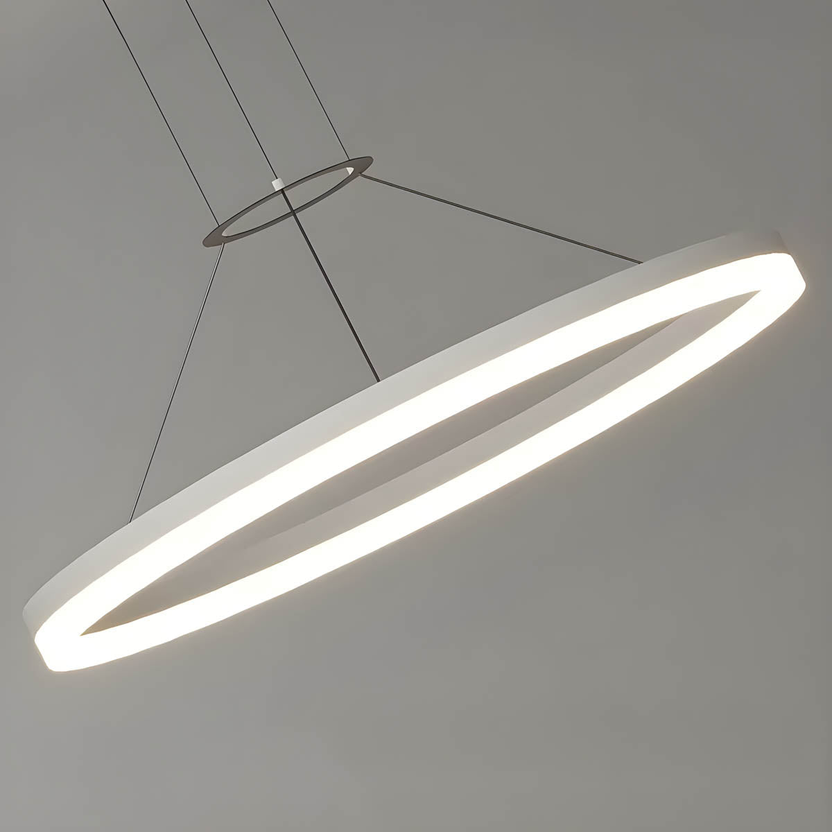 Silverwood Form Aluminum Chandelier — gallery image 7