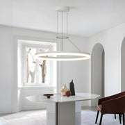 Silverwood Form Aluminum Chandelier — gallery image 3