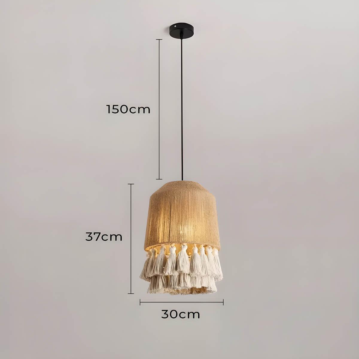 Whitmore Form Rope Chandelier — gallery image 12