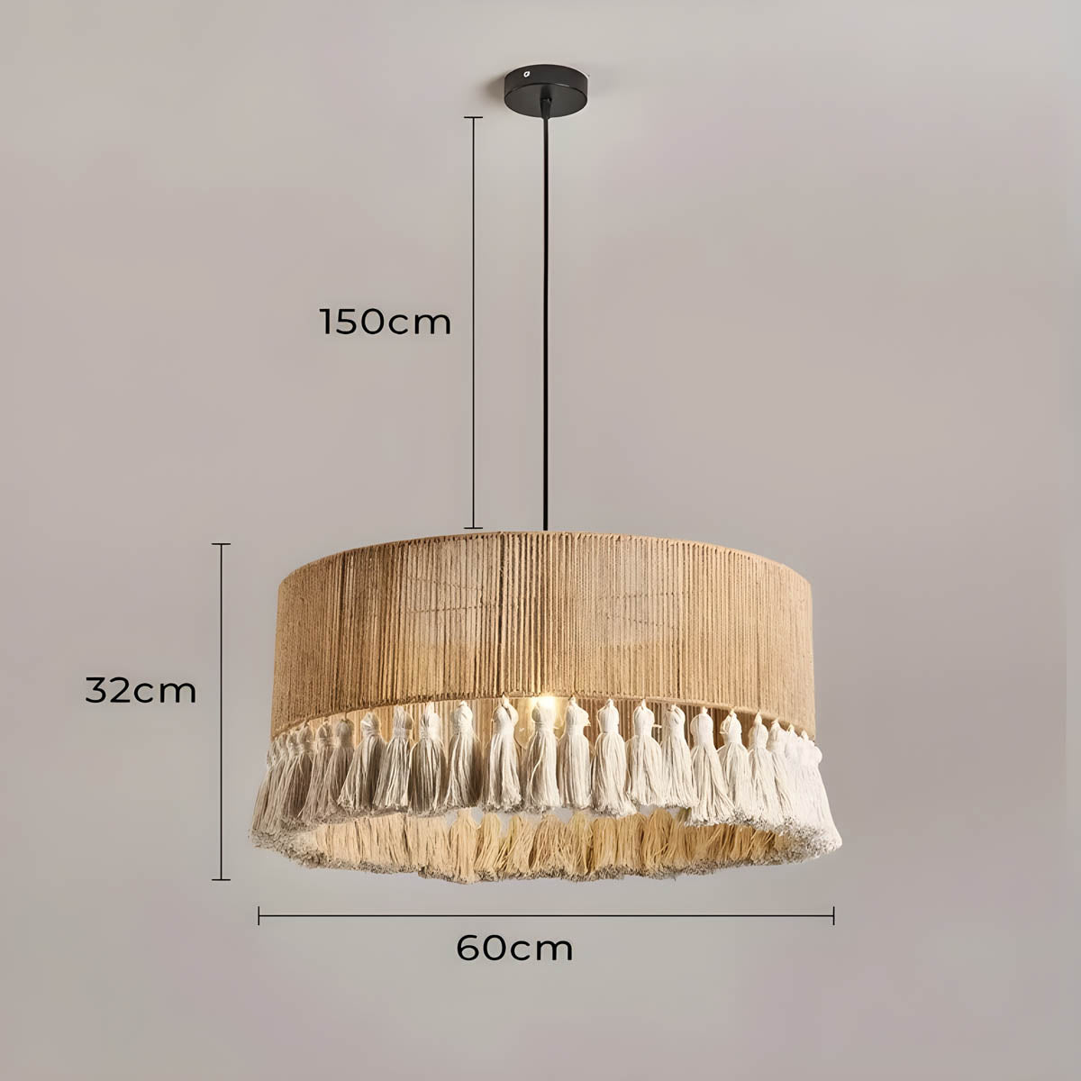Whitmore Form Rope Chandelier — gallery image 20