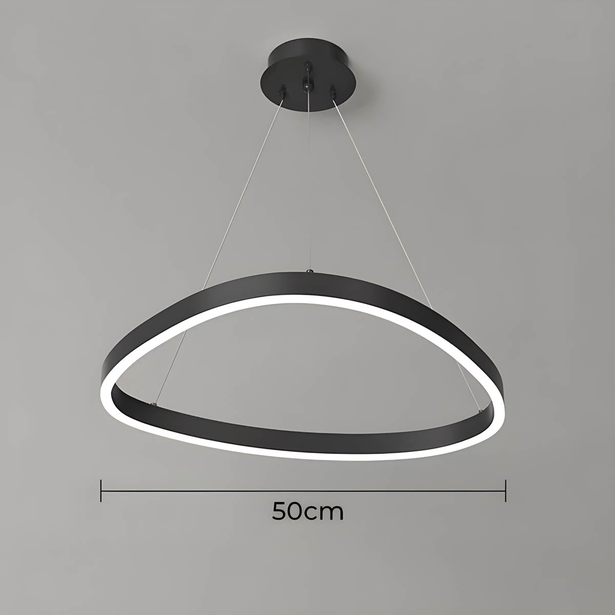 Woodford Form Aluminum Chandelier — gallery image 15