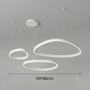 Woodford Form Aluminum Chandelier — gallery image 18