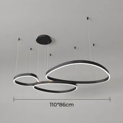 Woodford Form Aluminum Chandelier — gallery image 17