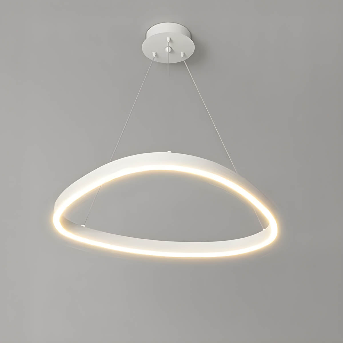 Woodford Form Aluminum Chandelier — gallery image 11
