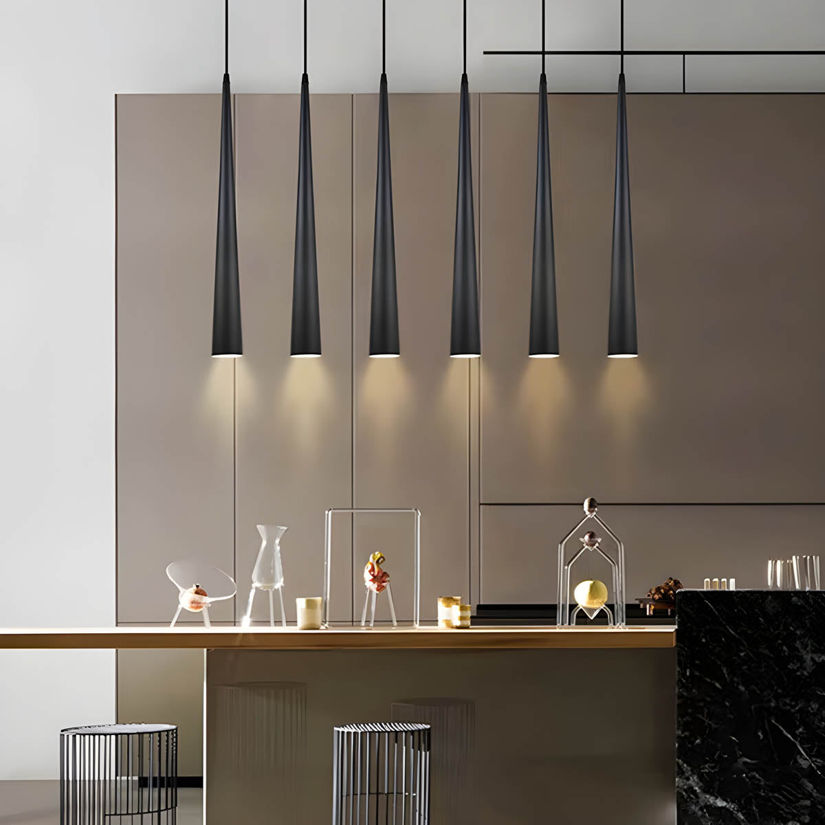 Ashford Beam Aluminum Pendant Light — gallery image 7